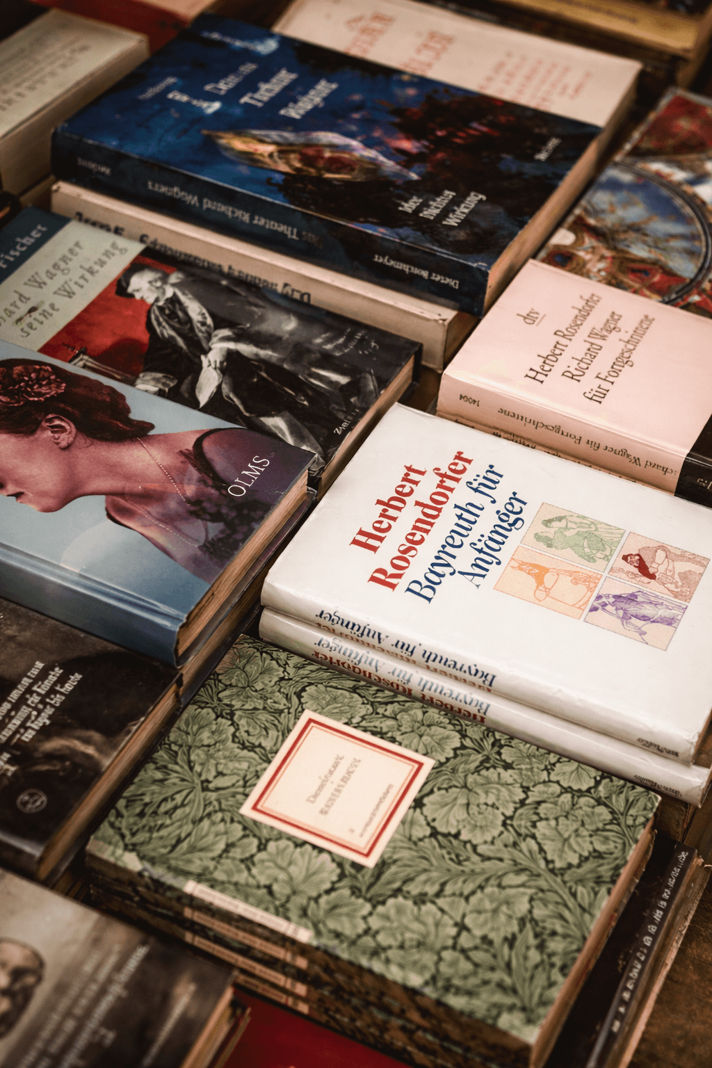 Library books
